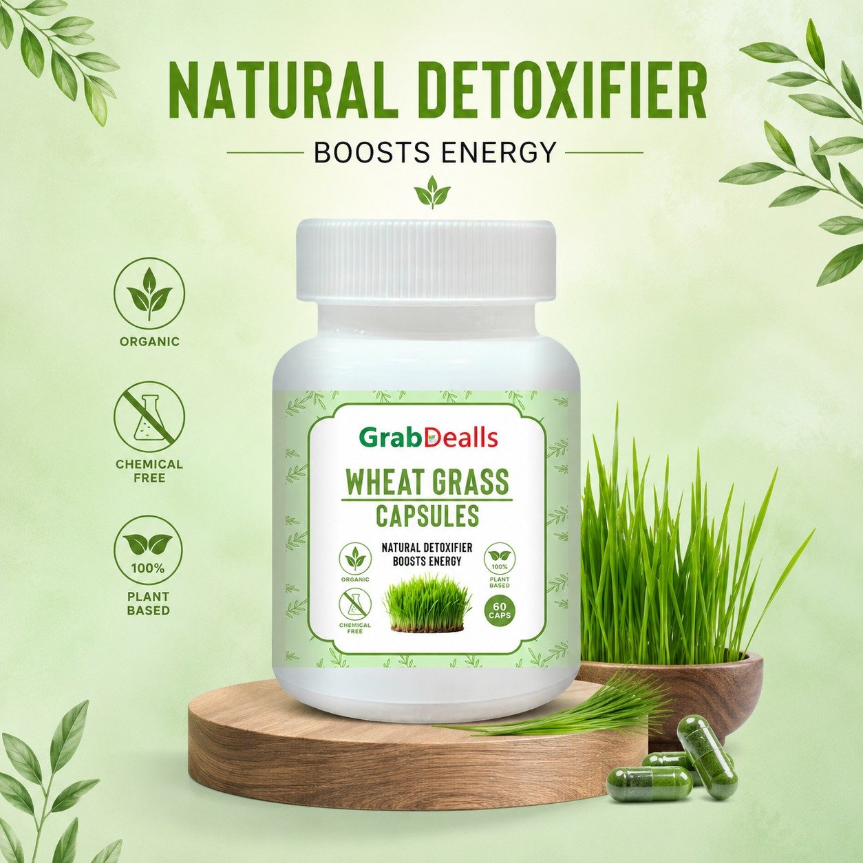 .WHEAT GRASS CAPSULES